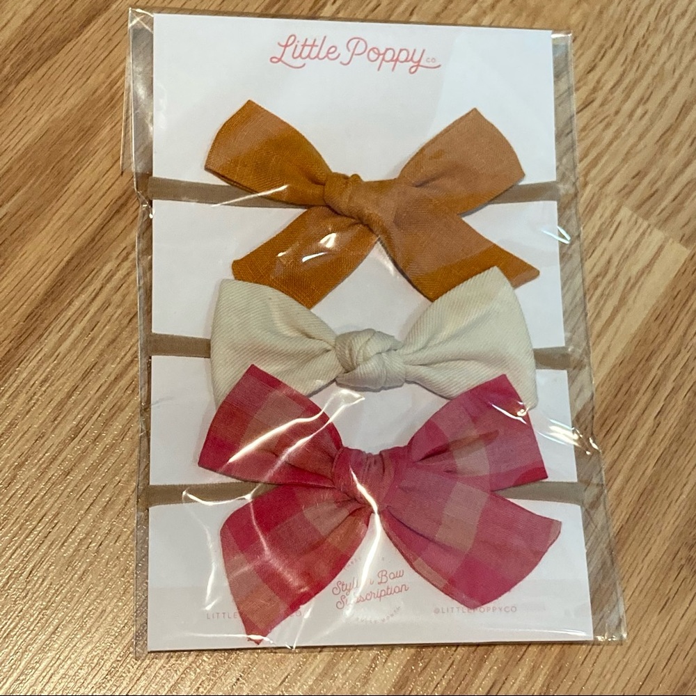 NWT Little Poppy Co Bows‎